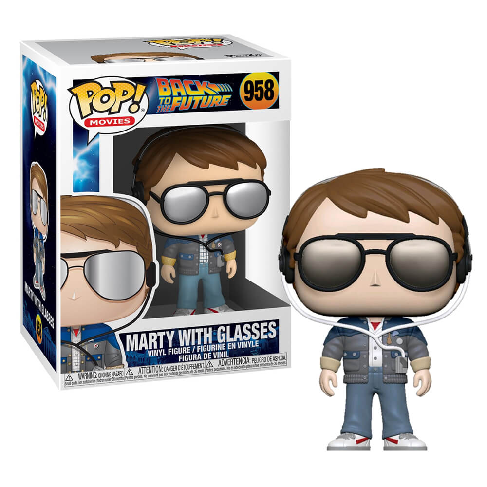Marty With Glasses #958 Back To The Future Pop! Vinyl