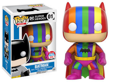 Batman (2016 New York Comic Con Limited Edition) #01 DC Super Heroes Pop! Vinyl PRE-OWNED