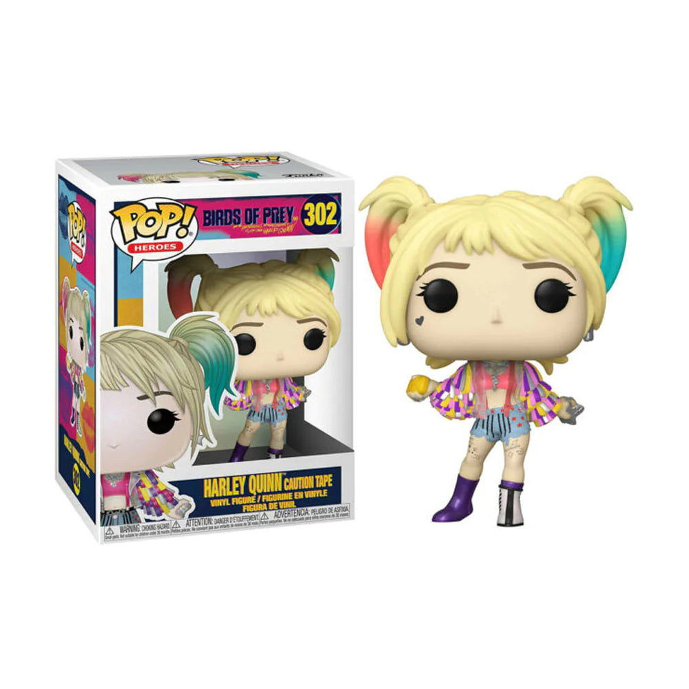 Harley Quinn Caution Tape #302 Birds of prey Pop! Vinyl