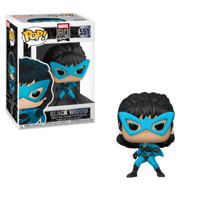Black Widow #551 Marvel 80 Years Pop! Vinyl