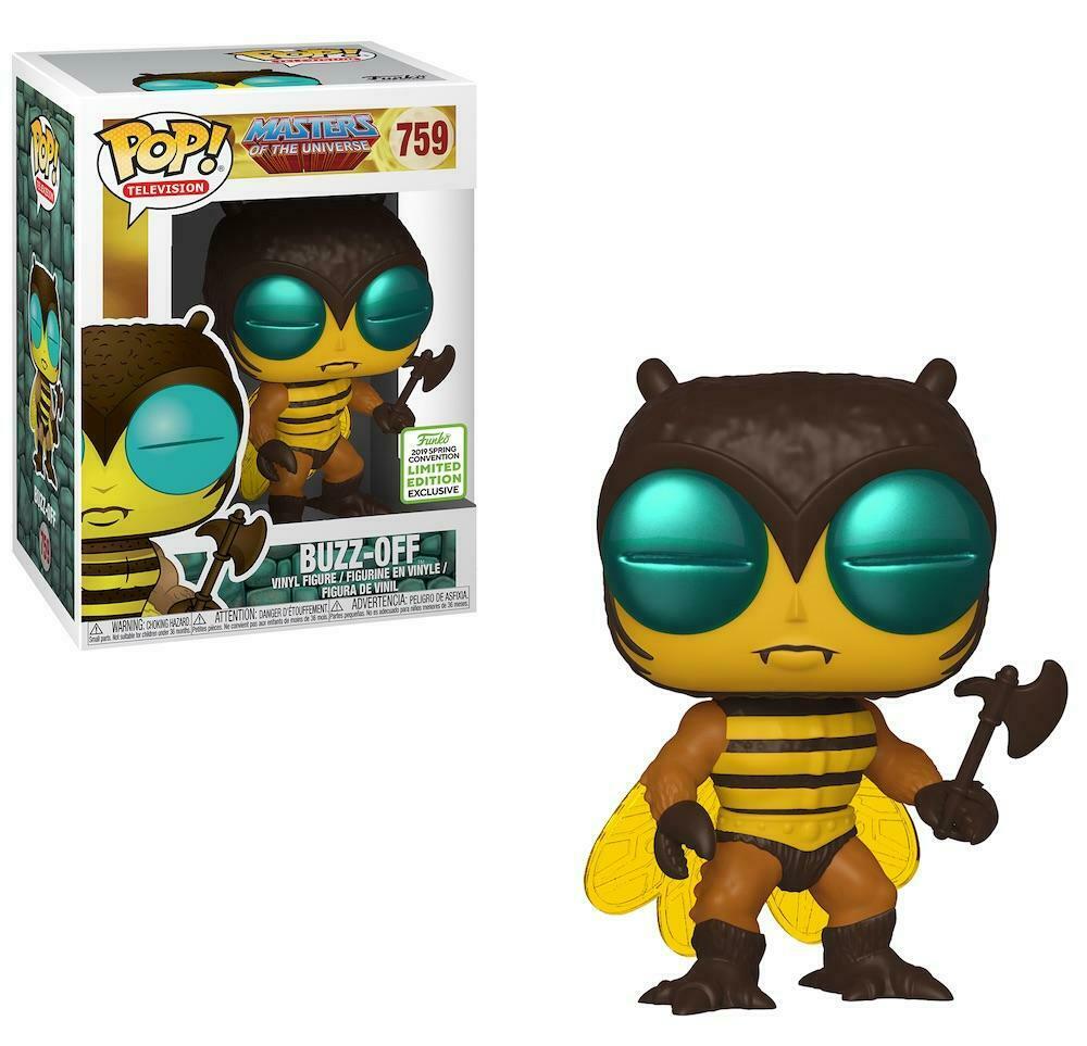 Buzz-Off (2019 Spring Convention) #759 Masters of the Universe Pop! Vinyl