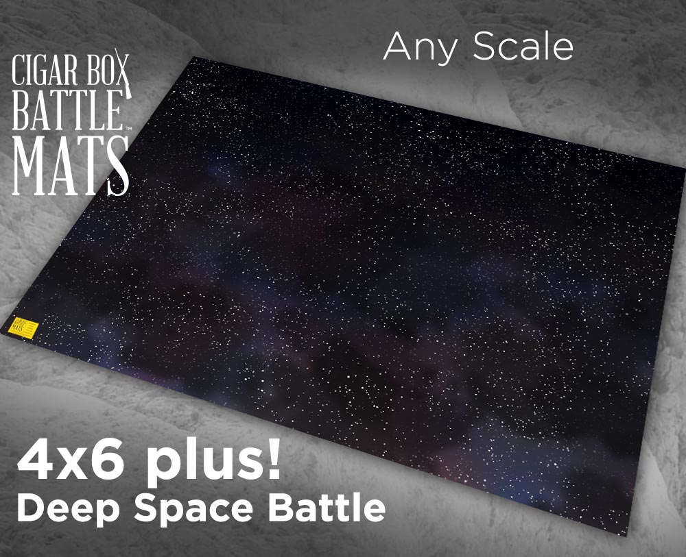 Deep Space Battle - Cigar Box Battle Mats