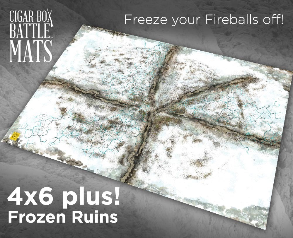 Battle Mats 4*6 Frozen Ruins