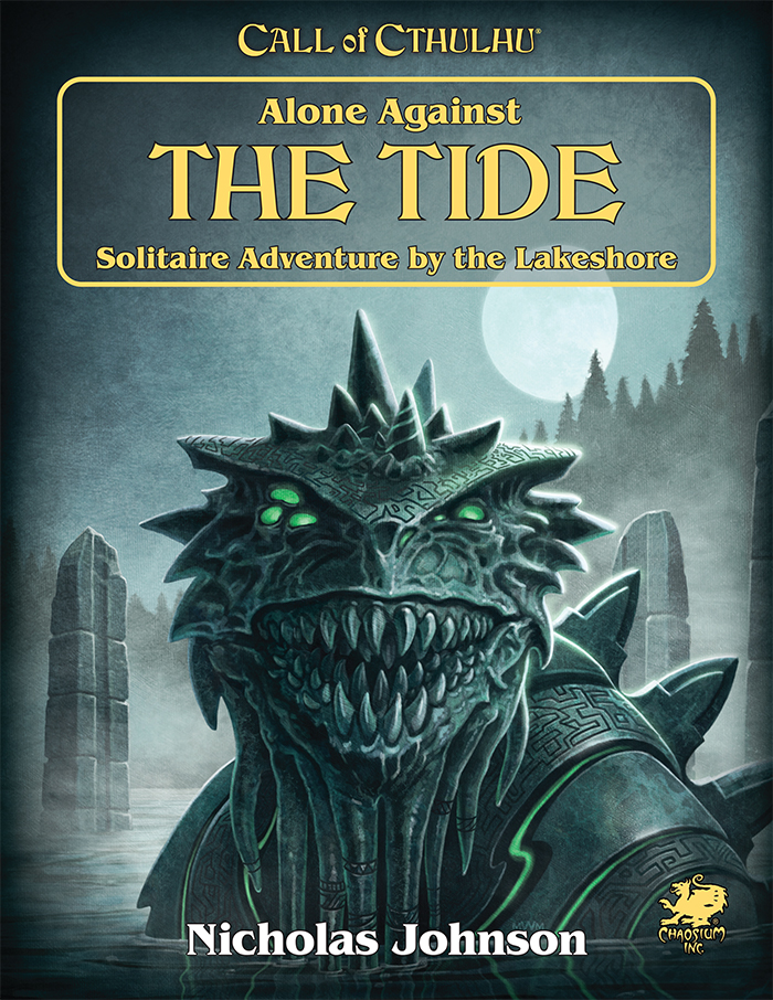 Call of Cthulhu RPG: Alone Against the Tide Solitaire Adventure