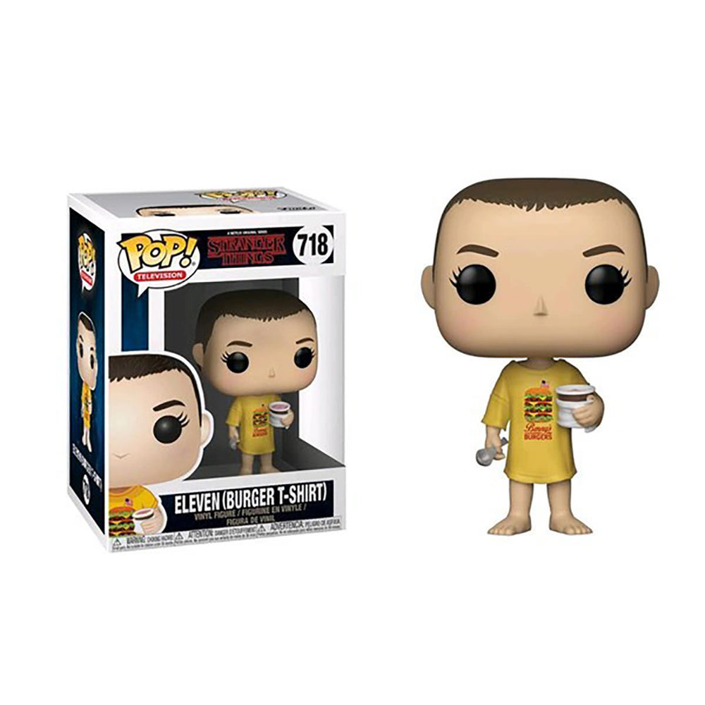 Eleven (Burger T-Shirt) #718 Stranger Things Pop! Vinyl