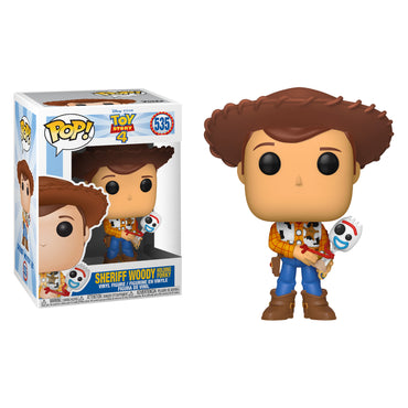Sheriff Woody Holding Forky #535 Toy Story 4 Pop! Vinyl