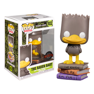 The Raven Bart (Special Edition) #1032 The Simpsons Treehouse Of Horror Pop! Vinyl