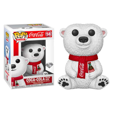 Coca-Cola Polar Bear (Diamond Special Edition) #58 Coca-Cola Pop! Vinyl