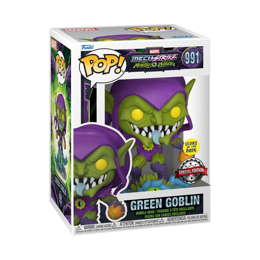 Green Goblin (Special Edition)(Glow in the Dark) #991 Mech Strike Pop! Vinyl