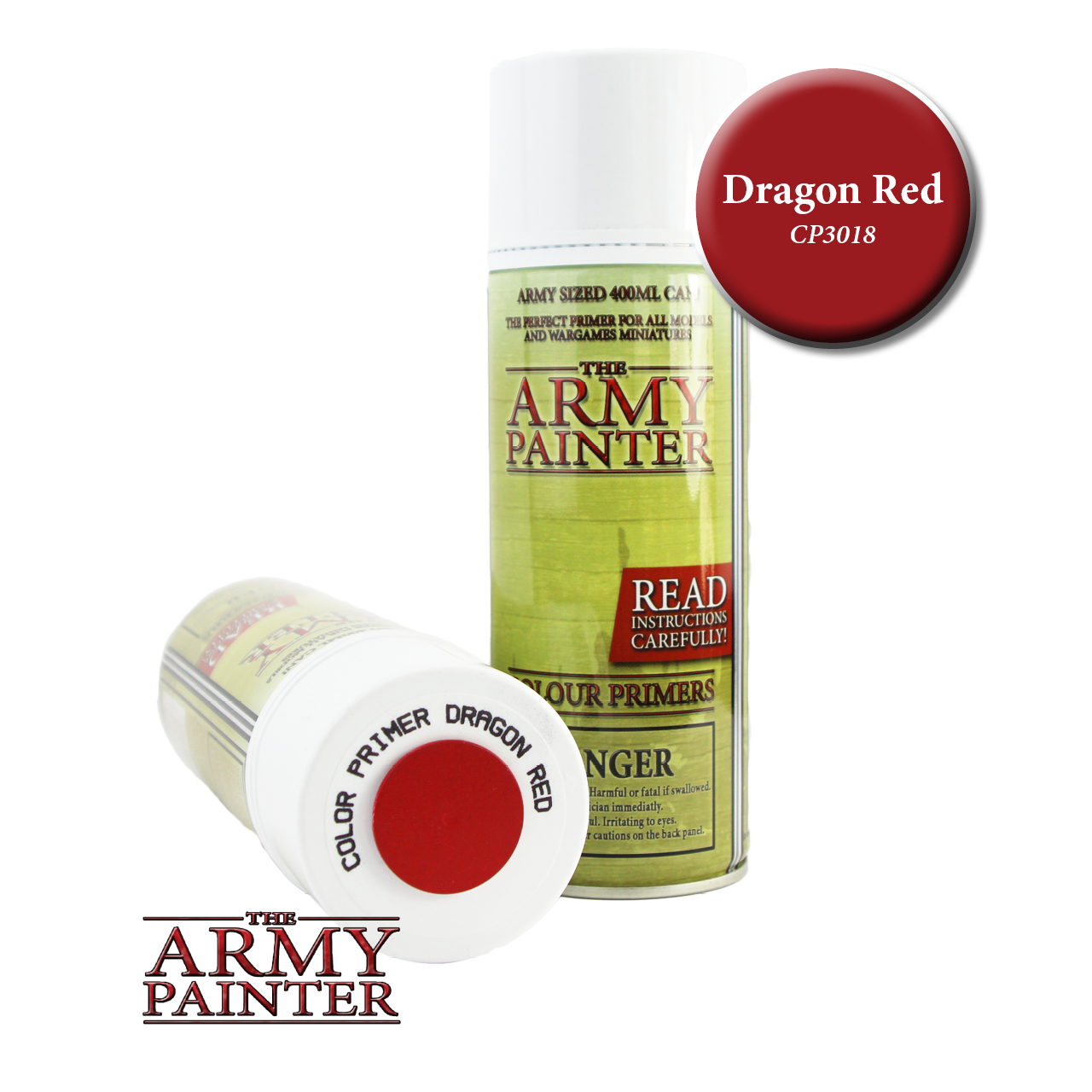 Army Painter Spray Primer - Dragon Red 400ml