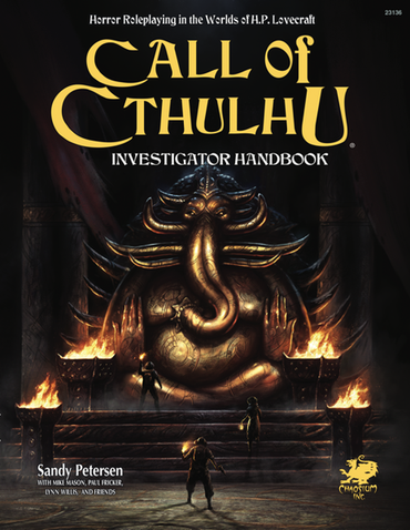 Call of Cthulhu Investigator Handbook 7th Edition