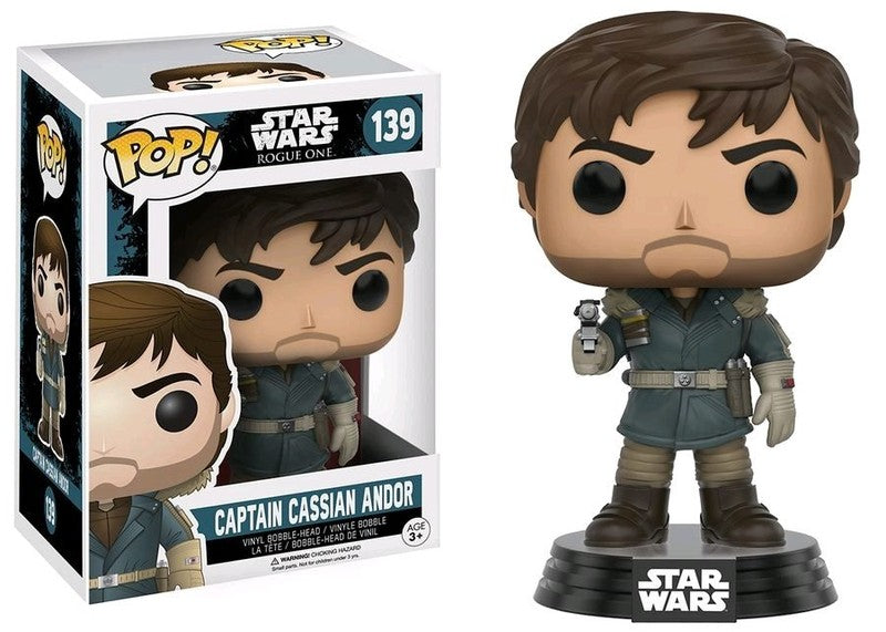 Captain Cassian Andor #139 Star Wars Rogue One Pop! Vinyl
