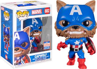 Capwolf #882 SDCC 2021 Marvel Pop! Vinyl