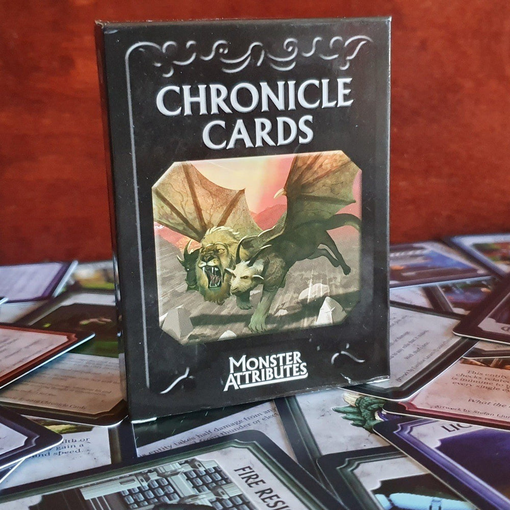 Chronicle Cards Monster Attributes Deck