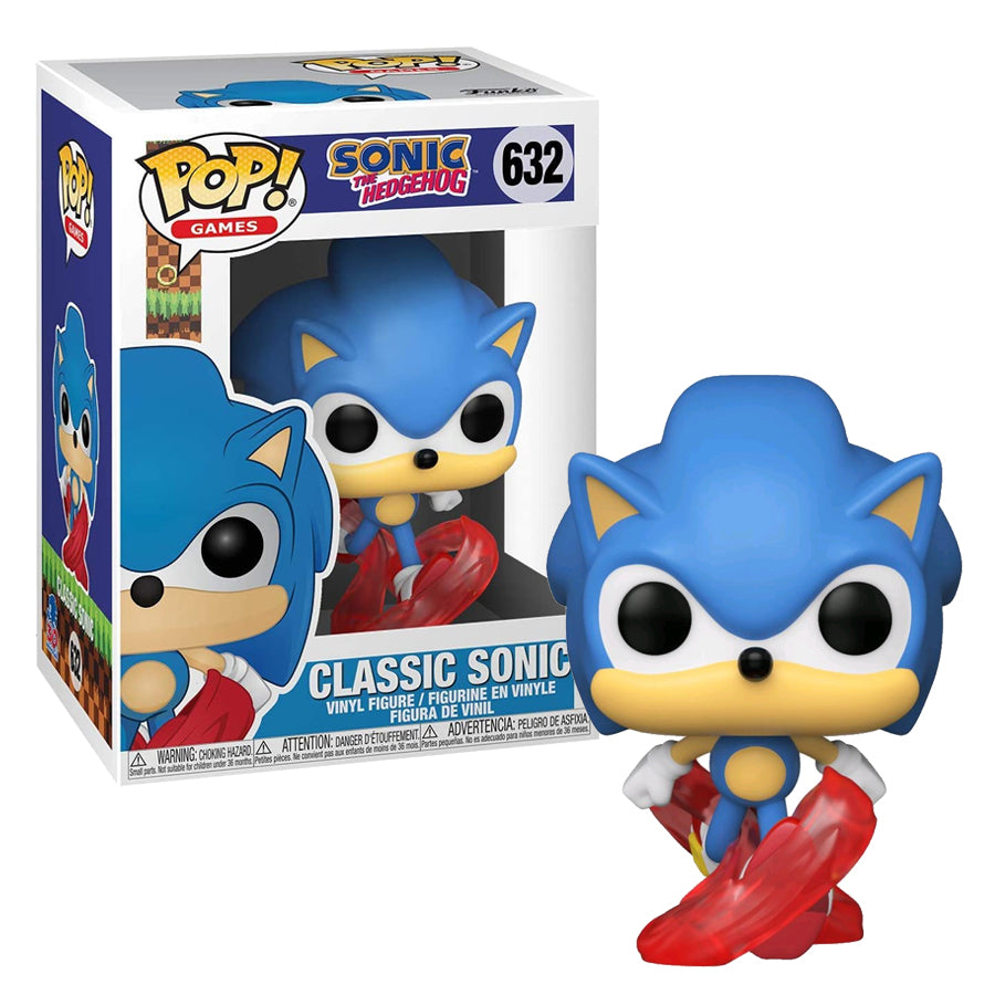 Classic Sonic #632 Sonic the Hedgehog Pop! Vinyl
