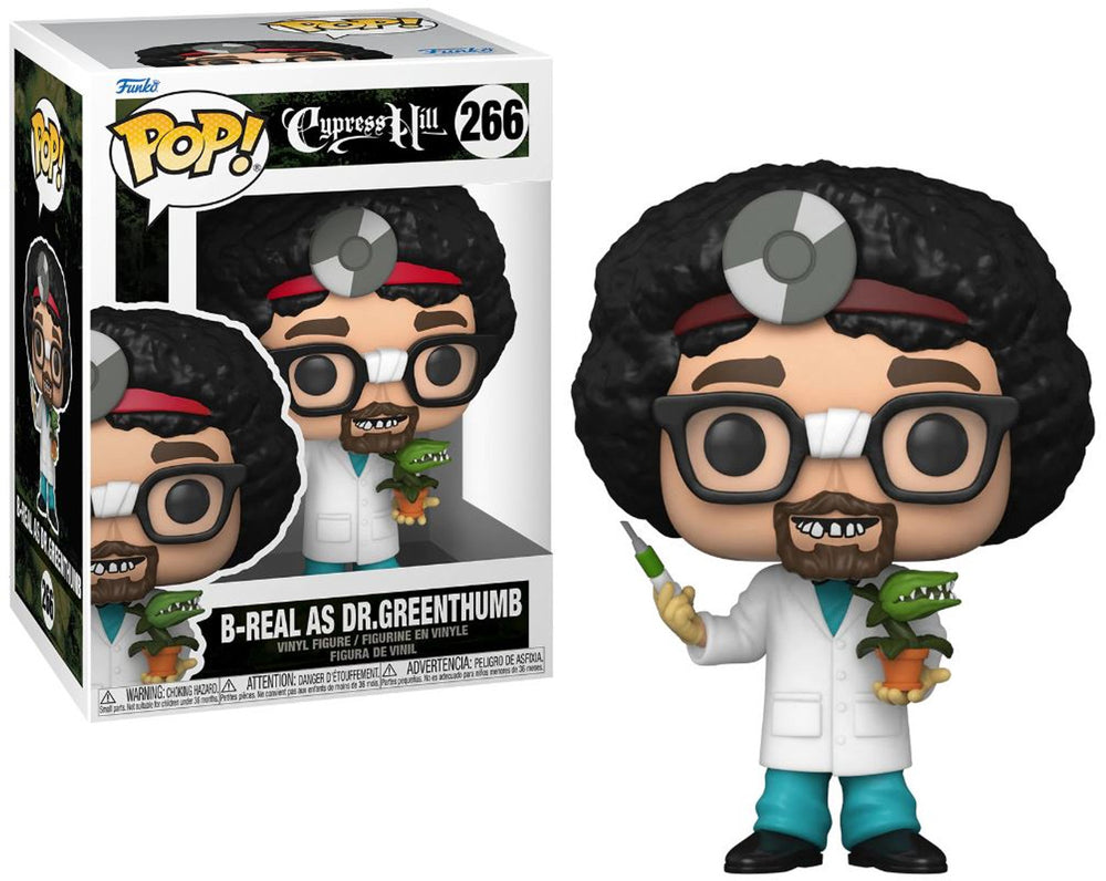 B-Real as Dr.Greenthumb #266 Cypress Hill Pop! Vinyl