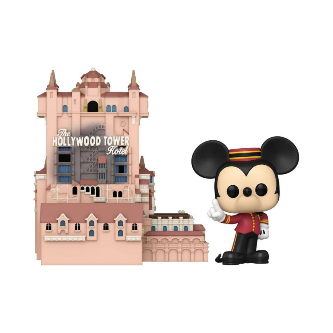 Hollywood Tower Hotel and Mickey Mouse #31 Disney World Pop! Vinyl