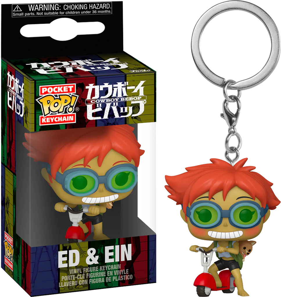 Ed & Ein - Cowboy Bebop - Pop! Vinyl Keychain