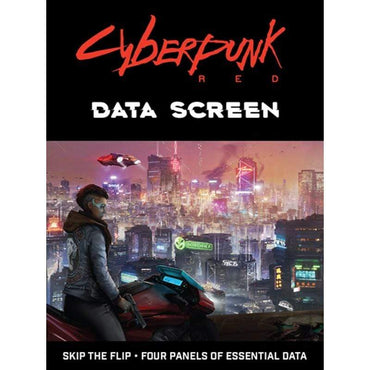 Cyberpunk Red RPG Data Screen