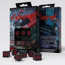 Q-Workshop Cyberpunk Red Essential Dice Set (6)
