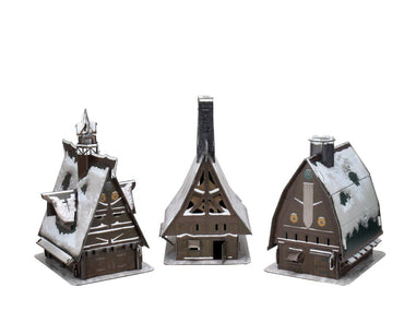 D&D Icewind Dale Rime of the Frostmaiden Ten Towns Papercraft Set