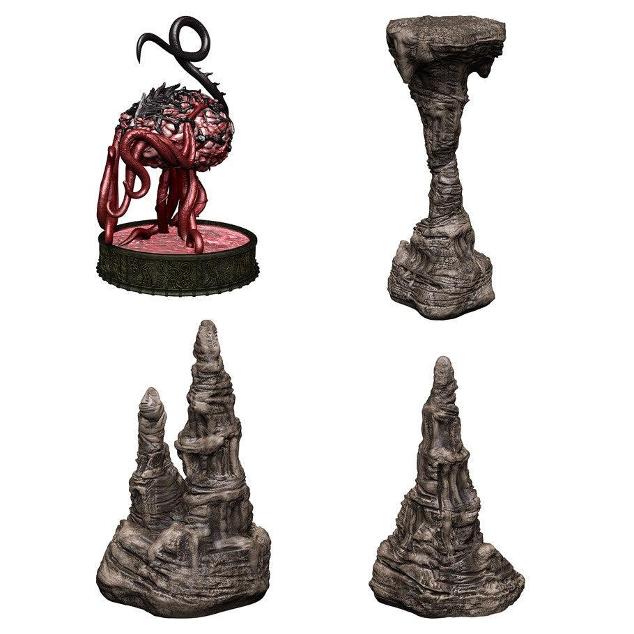 D&D Icons of the Realms Volo & Mordenkainens Foes Premium Set Elder Brain & Stalagmites