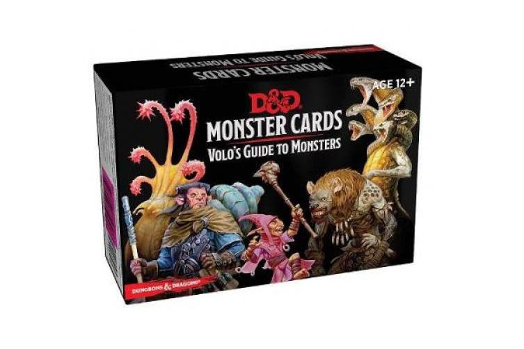 D&D Monster Cards: Volo's Guide to Monsters