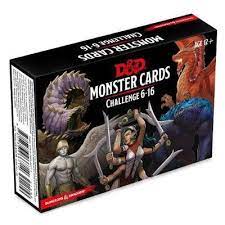 D&D Spellbook Cards Monster Challenge Deck 6-16 (74 cards)