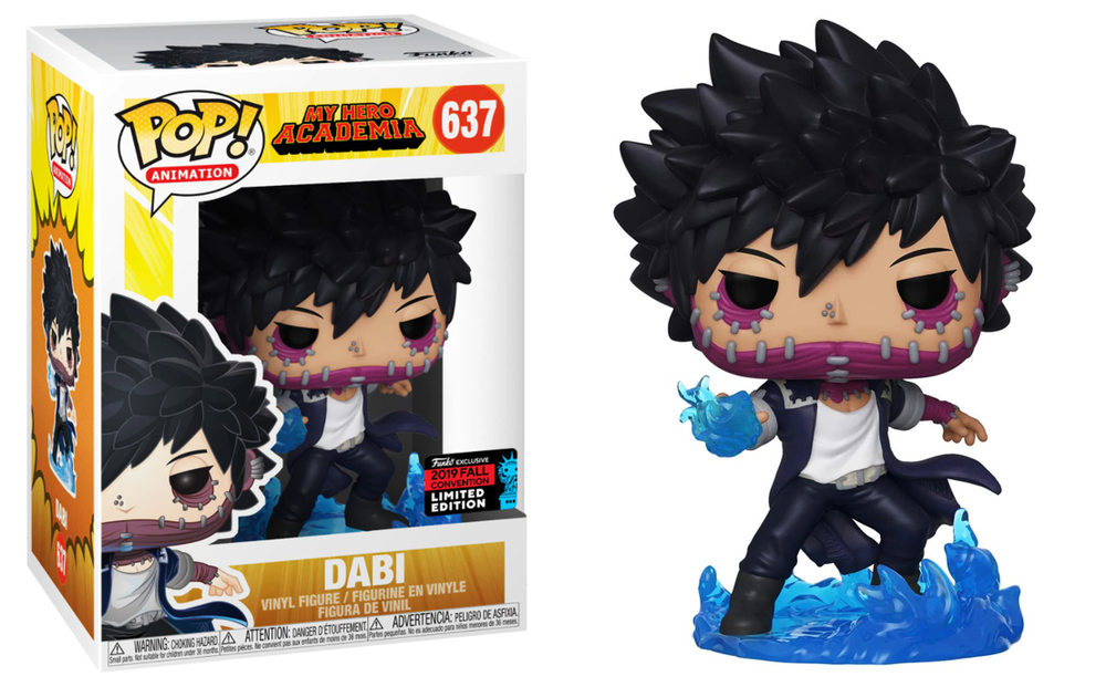 Dabi (2019 SDCC Exclusive) #637 My Hero Academia Pop! Vinyl PRE-OWNED