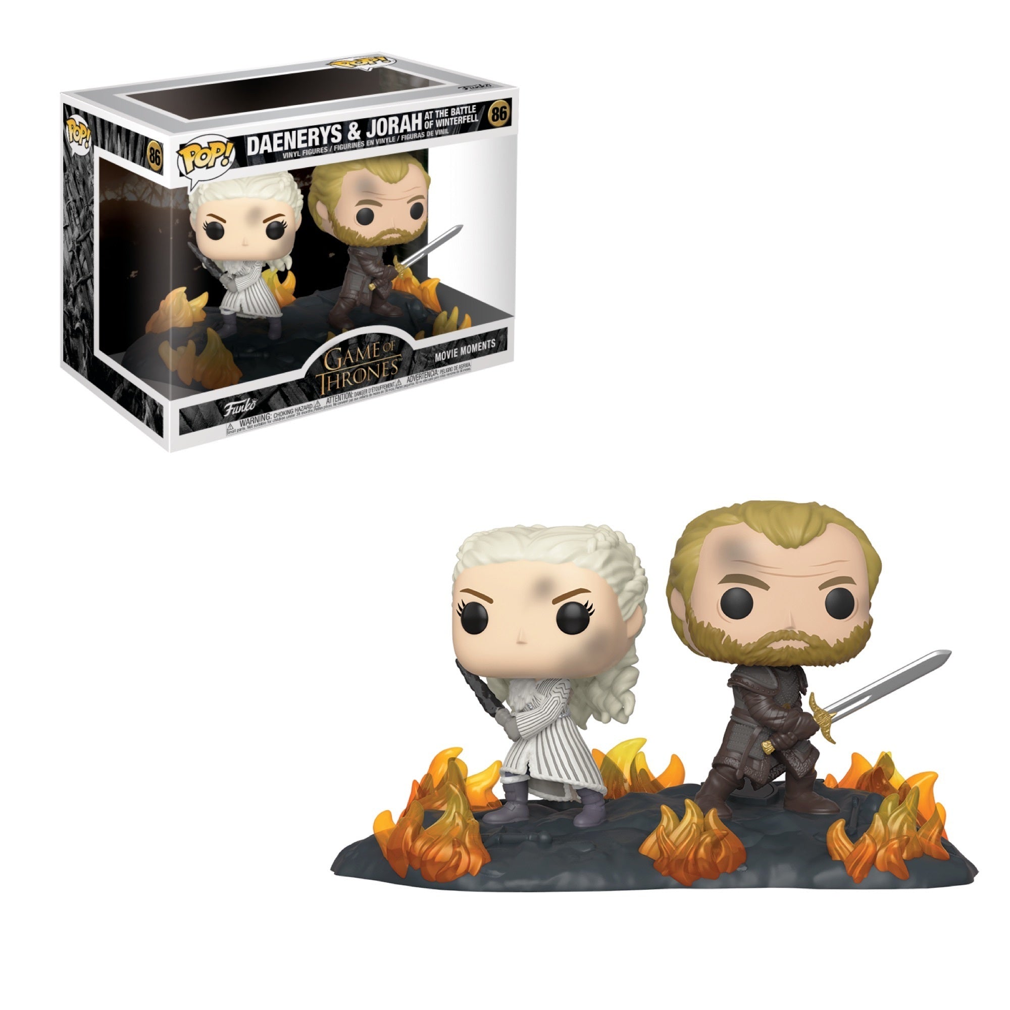 Daenerys & Jorah at the Battle of Winterfell #86 Pop! Vinyl