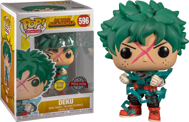 Deku (Glow in the Dark) #596 My Hero Academia US Exclusive Pop! Vinyl