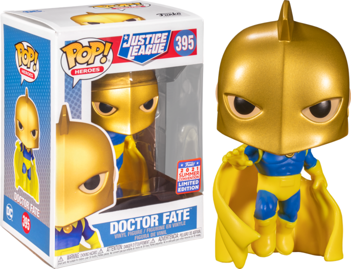 Doctor Fate #395 SDCC 2021 DC Justice League Pop! Vinyl