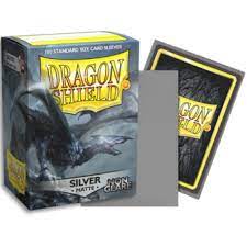 Sleeves - Dragon Shield - Box 100 - Non Glare - Silver
