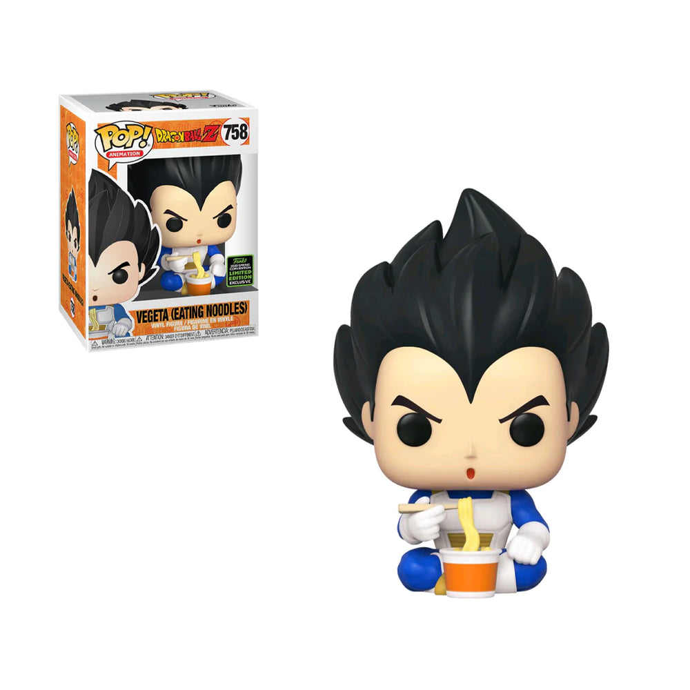 Vegeta (Eating Noodles) (2020 Spring Convention) #758 Dragon Ball Z Pop! Vinyl