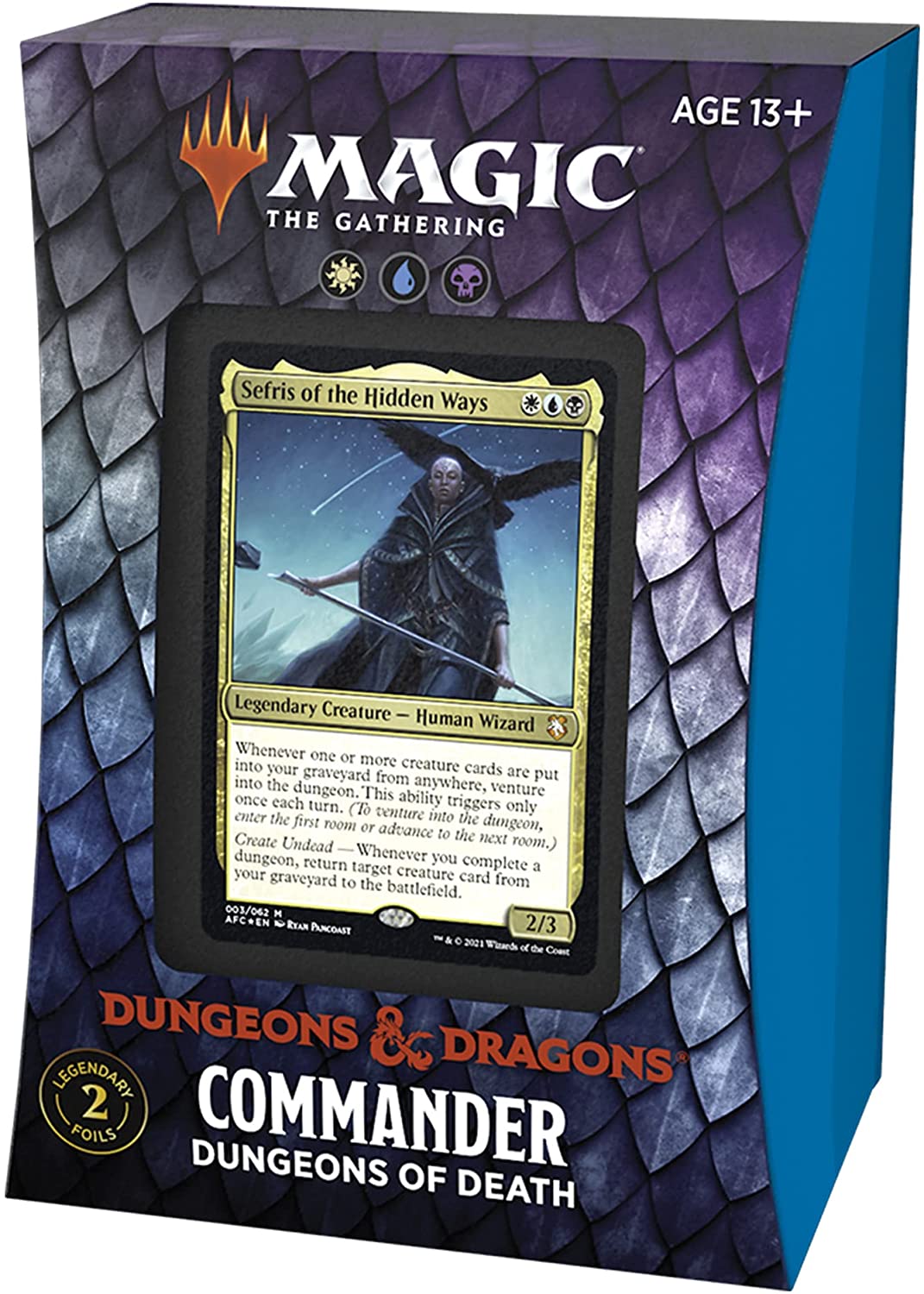 Magic Adventures in the Forgotten Realms Commander Deck - Dungeons of Death