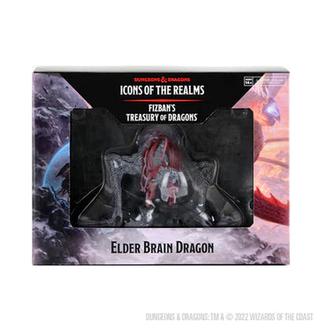 D&D Icons of the Realms Miniatures Fizban's Treasury of Dragons Elder Brain Dragon Premium Set 1