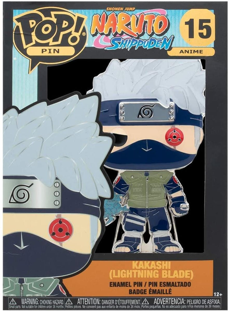 Kakashi (Lightning Blade) #15 Naruto Shippuden Funko Pop! Enamal Pin