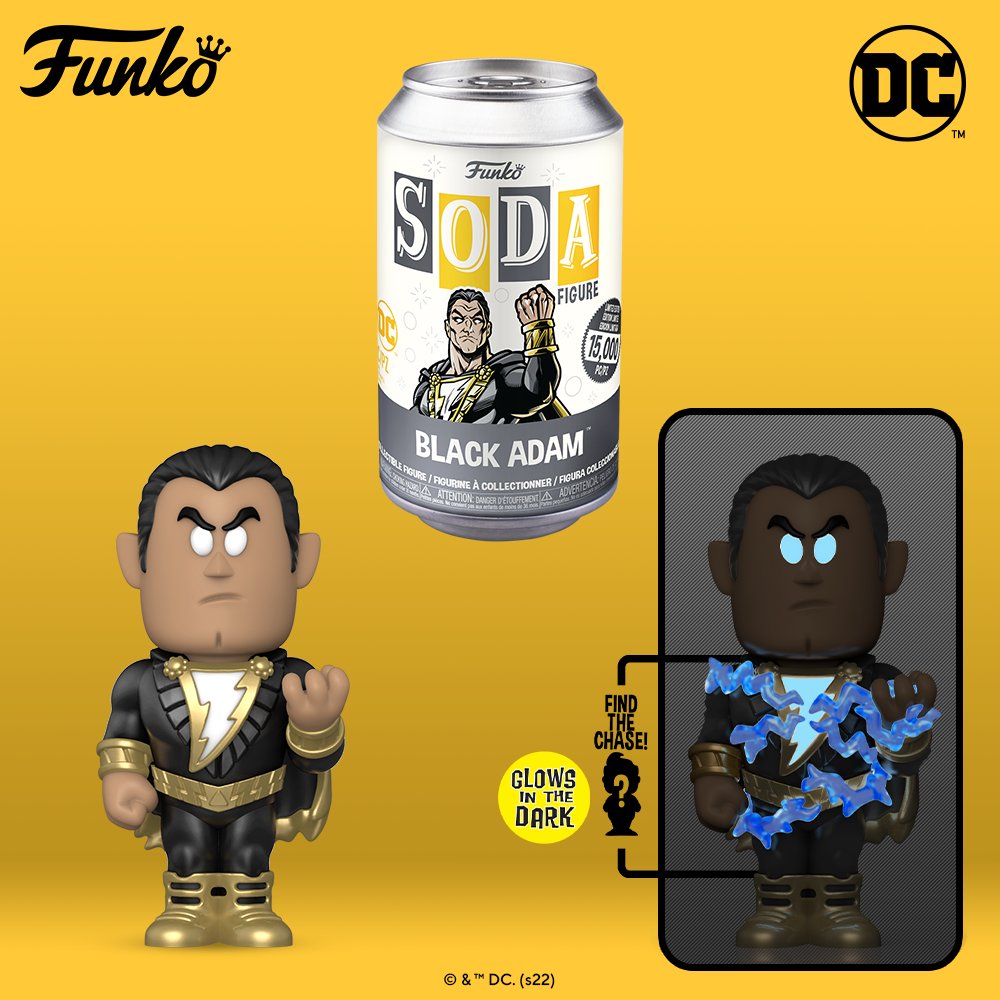 Black Adam w/ chase - DC Vinyl Soda