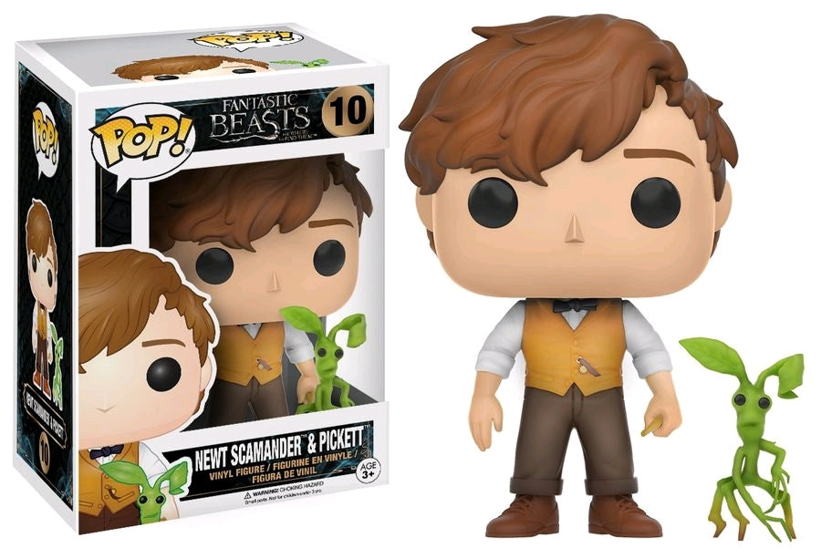 Newt Scamander & Pickett #10 Fantastic Beasts and Where to find them Pop! Vinyl