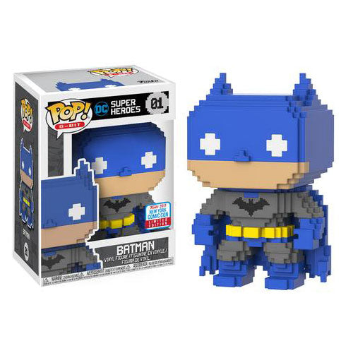Batman [8 Bit] (2017 Fall Convention) #01 DC Super Heroes Pop! Vinyl