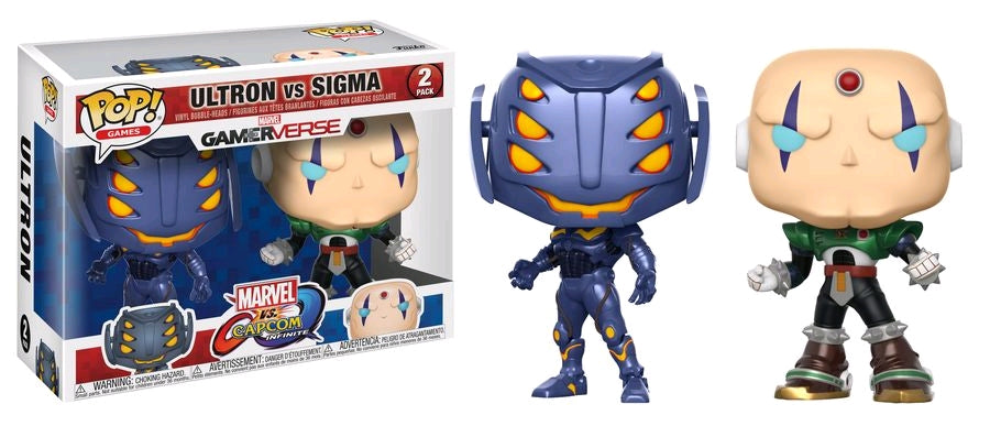 Ultron vs. Sigma 2 Pack Gamerverse Pop! Vinyl