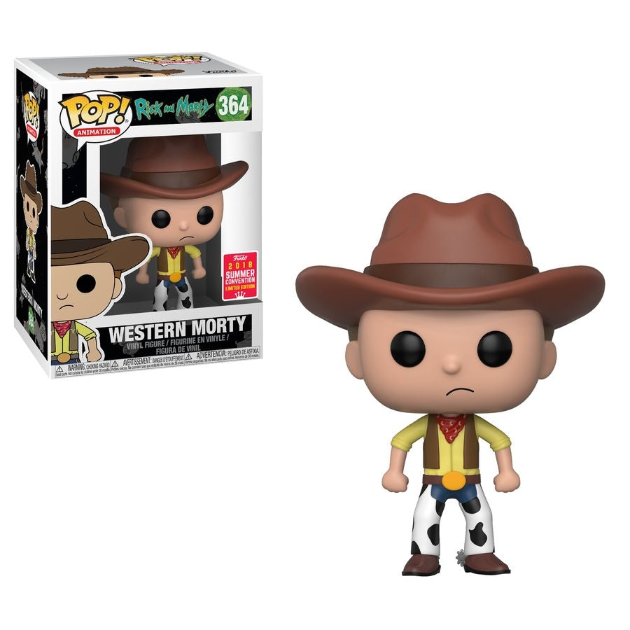 Rick & Morty - Western Morty Pop! SD18