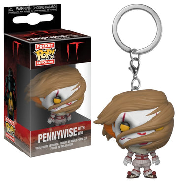 It (2017) - Pennywise (w/ Wig) Pop! Keychain