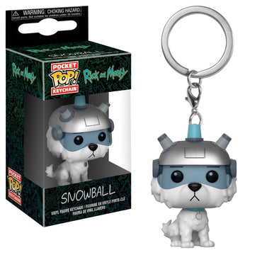 Rick & Morty - Snowball Pop! Keychain