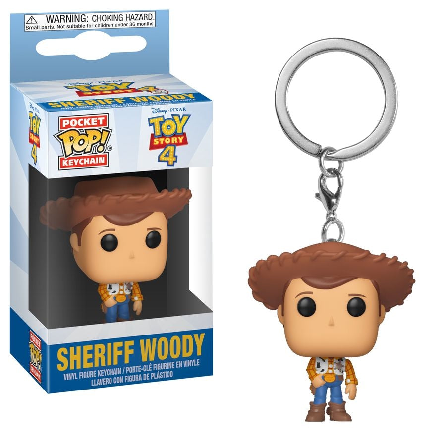Toy Story 4 - Woody Pop! Keychain