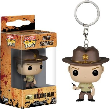 The Walking Dead - Rick Grimes Pocket Pop! Keychain