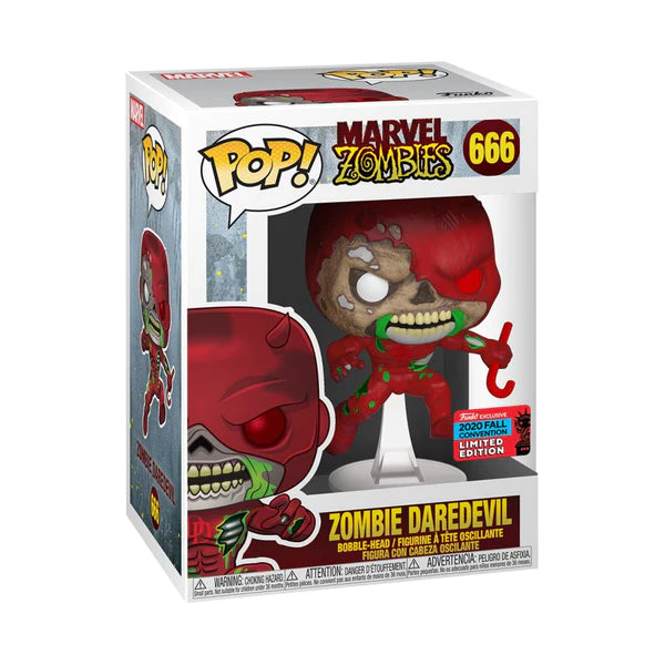 Zombie Daredevil (2020 Fall Convention Exclusive) #666 Marvel Zombies Pop! Vinyl