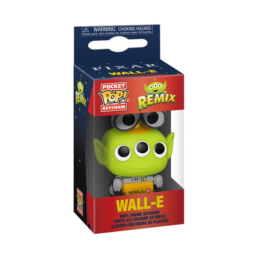 Pixar - Alien Remix Wall-E Pop! Keychain