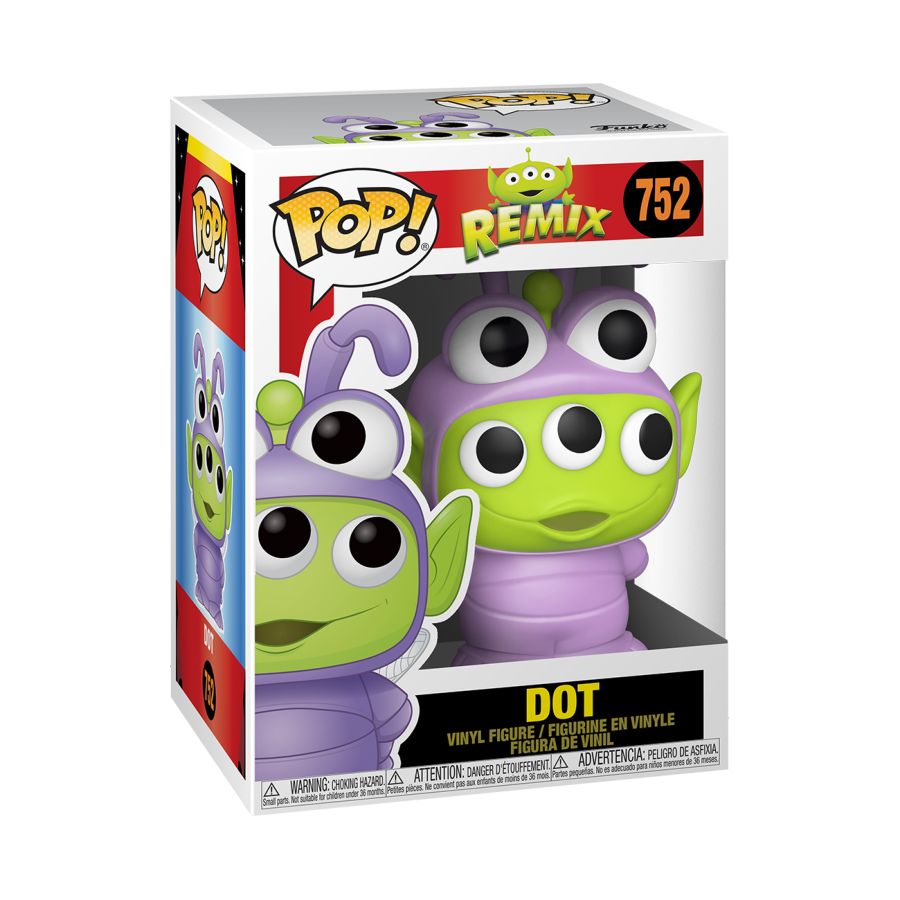 Dot #752 Pixar Remix Pop! Vinyl