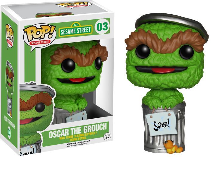 Oscar the Grouch #03 Sesame Street Pop! Vinyl